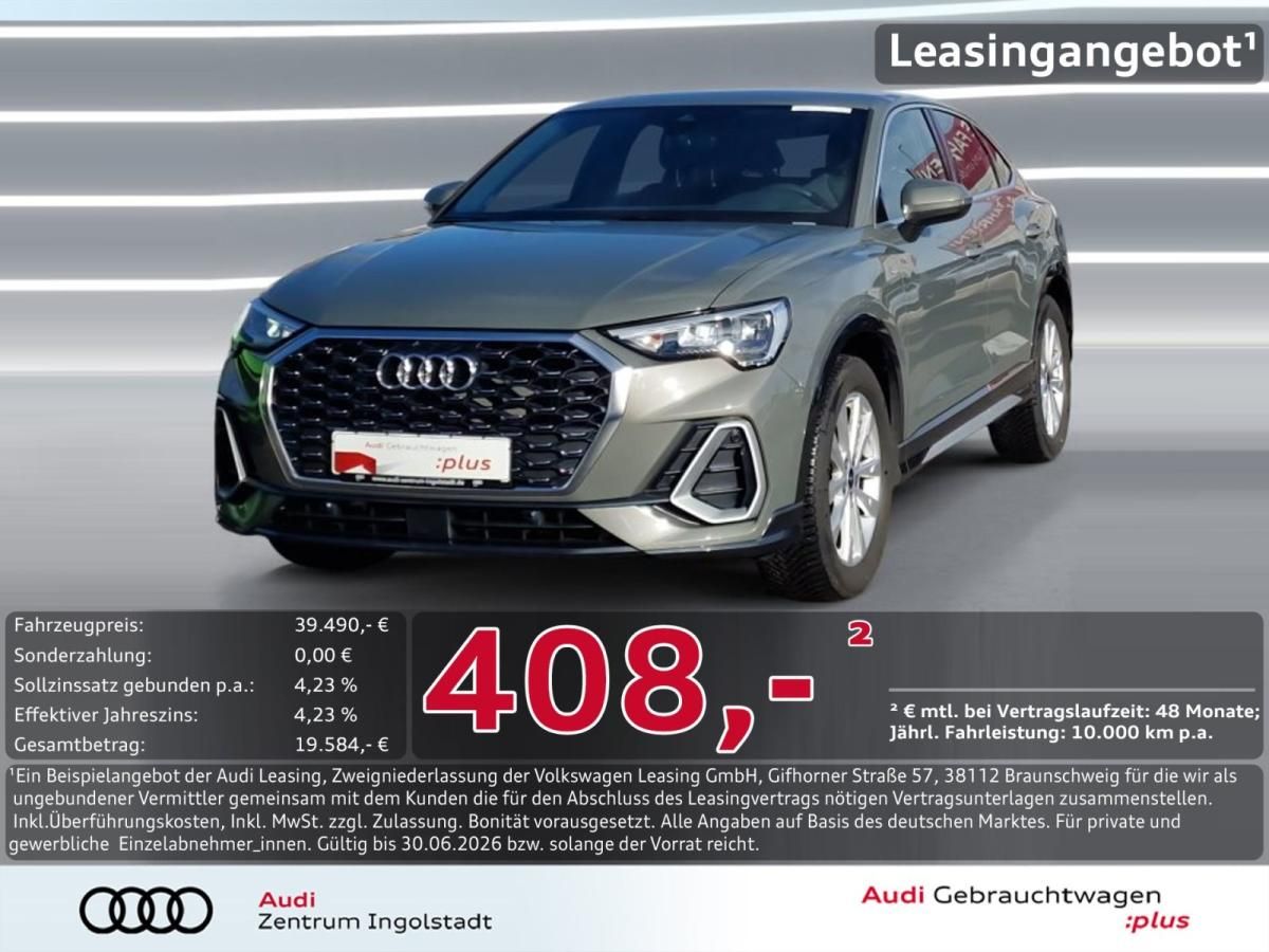 Audi Q3 Sportback 35 TDI S line ACC Kamera S-Sitz 18 Leasing
