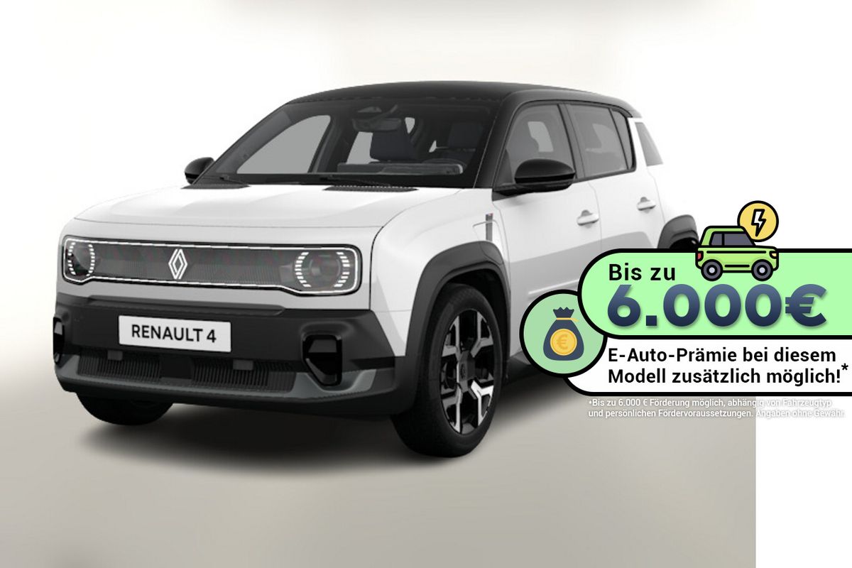 Renault 4 Techno plein sud 150 Comfort Range SchiebeD Finanzierung privat Kauf