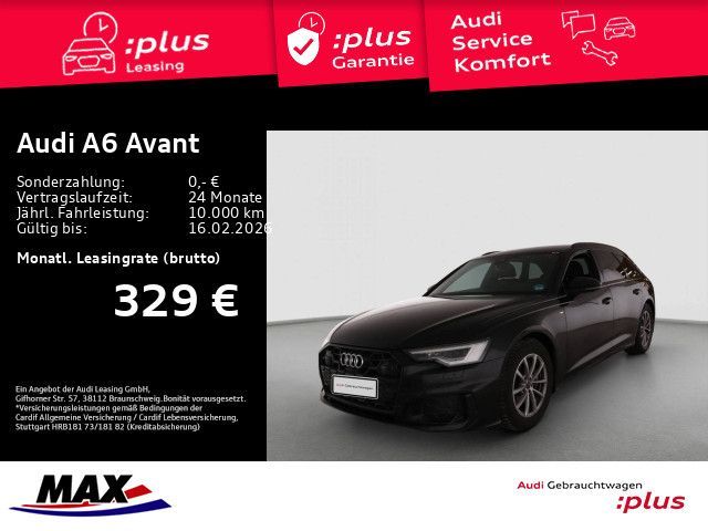 Audi A6 Avant 40 TDI S LINE MATRIX+NAVI+360°+HUD+VCP+ Leasing