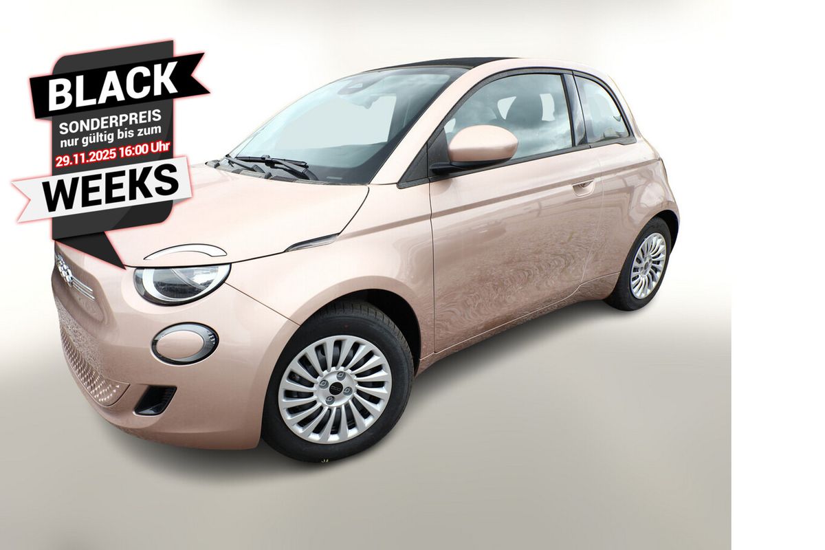 Fiat 500e Cabrio 42 kWh 118 Temp AppC SchukoM2 LM16Z Auto-Abo privat Auto-Abo
