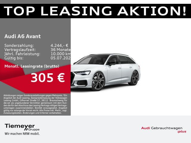 Audi A6 Avant 45 TFSI Q 2x S LINE LM21 HuD ST.HEIZ HD Leasing