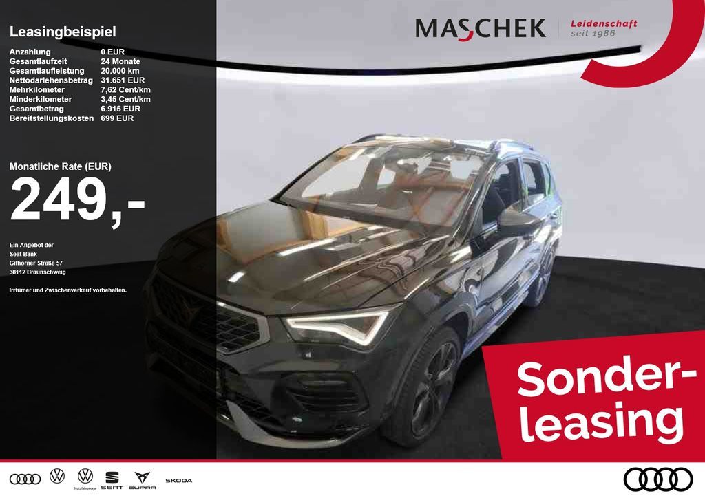 Cupra Ateca VZ 2.0 TSI AHK Pano Beats Memory ACC AHK Leasing