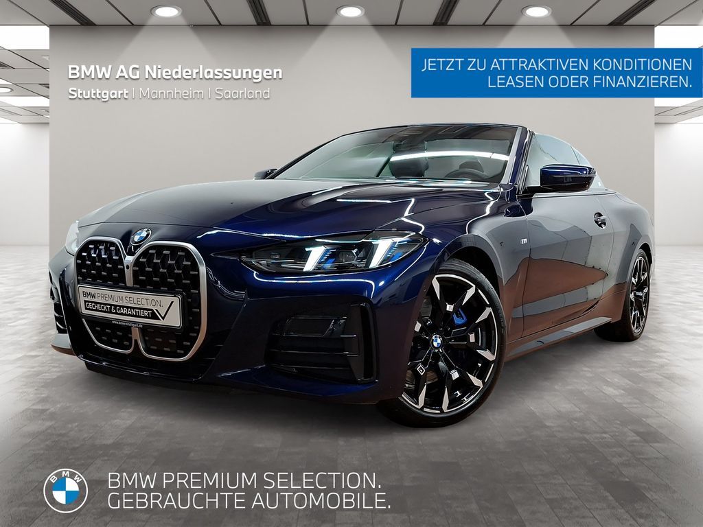 BMW 430d Cabrio M Sport AHK Driv.Assist.Prof Kamera Leasing