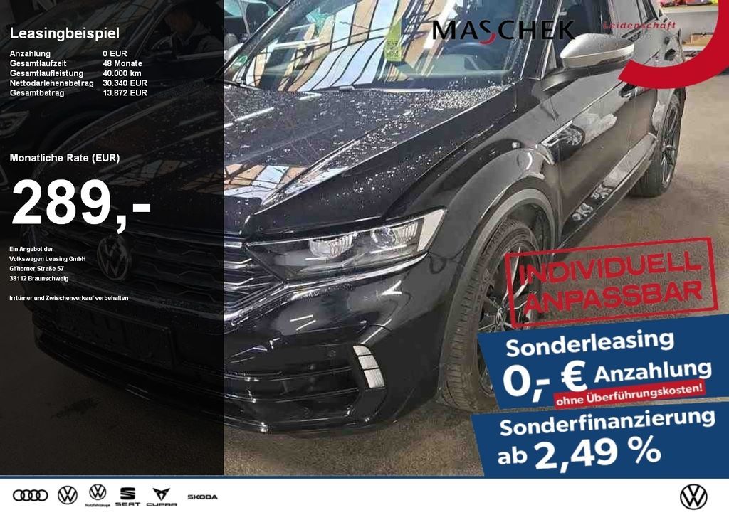 Volkswagen T-Roc R 2.0 TSI DSG Pano DCC *Beats* RearView Leasing