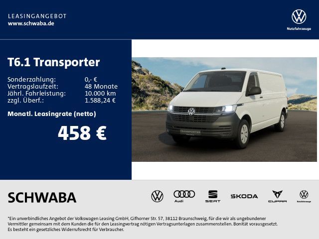 Volkswagen T6.1 Transporter LR 2.0 TDI *Kurzzulassung* Leasing