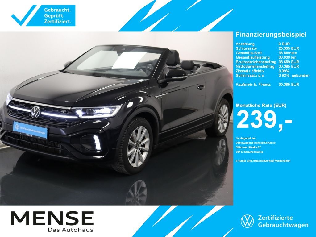 Volkswagen T-Roc Cabriolet 1.5 TSI DSG R-Line IQ.Light|ACC Leasing