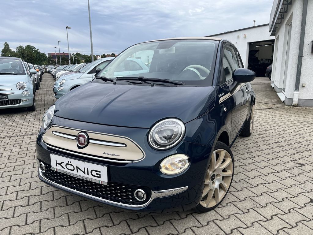 Fiat 500C Cabrio Irmscher Carplay*Klima*Leichtmetall Leasing