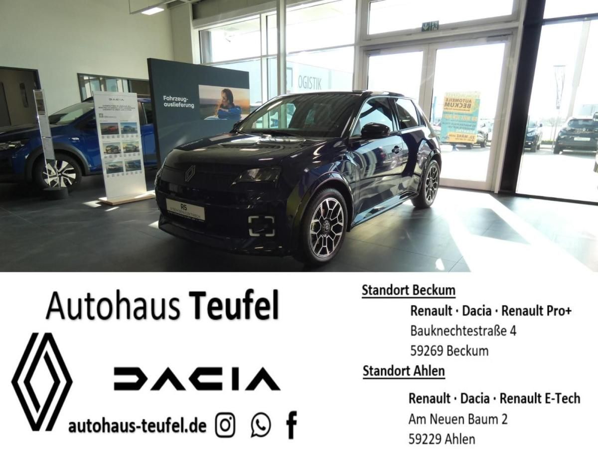 Renault R5 Roland-Garros 150 Comfort Range 🪻🌤️Frühlingserwachen 🤩🌸 Leasing