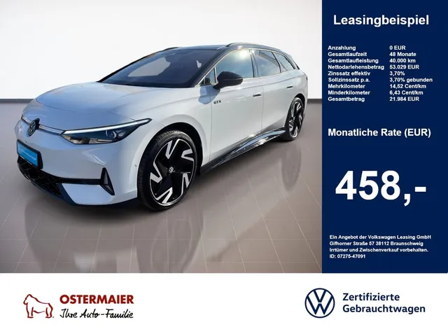 Volkswagen ID.7 Tourer GTX 340PS 4M NP.82T ACC.5J-G.WÄRMEPU