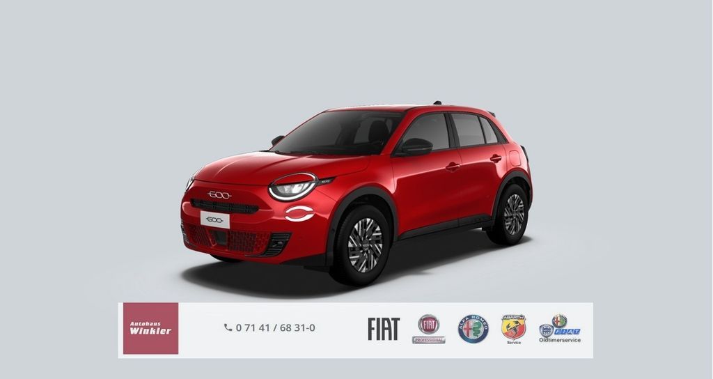 Fiat 600 1.2 Hybrid T3 81 kW DCT BUSINESS EDITION Leasing