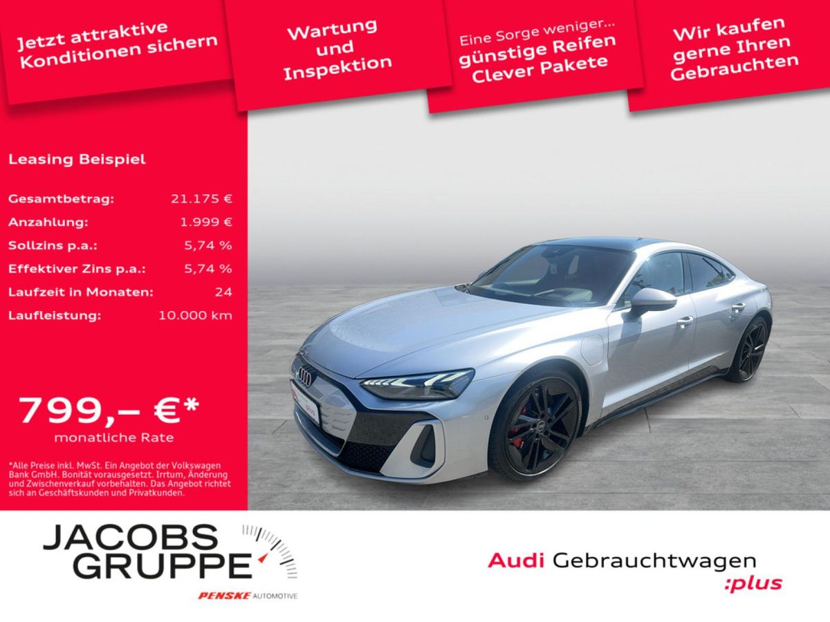 Audi e-tron GT S qu. Black/Facelift/S-Sitze/Pano/Laser/HuD/ACC/360° Leasing