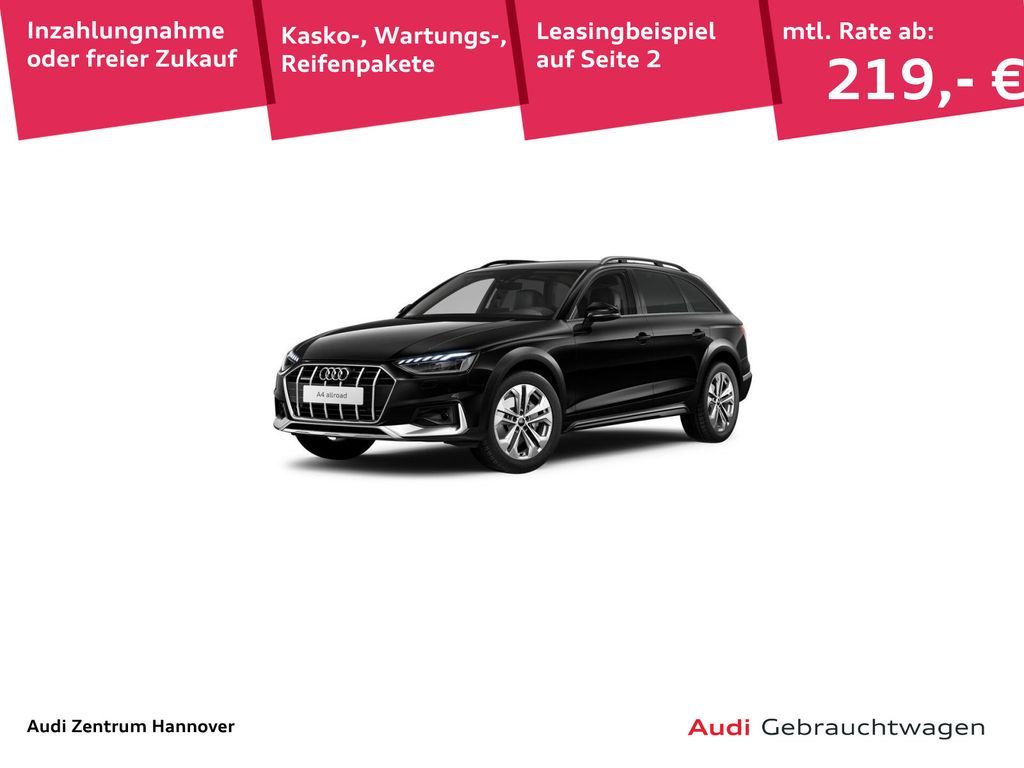 Audi A4 allroad 40 TDI quattro Kamera Navi virtual LE Leasing