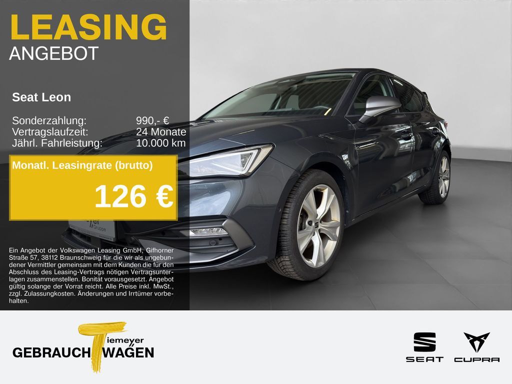 Seat Leon 1.5 TSI FR NAVI KAMERA KEYLESS Leasing