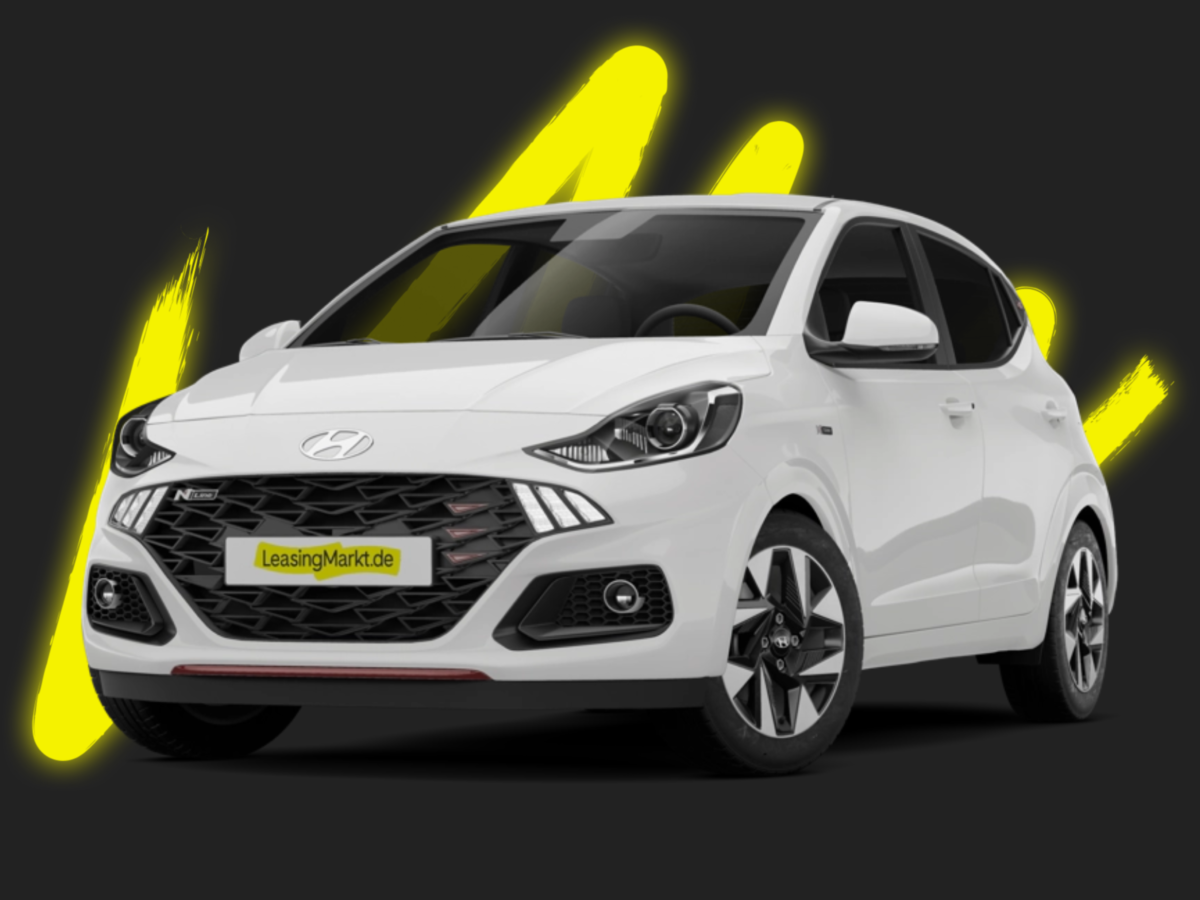 Hyundai i10 N Line Black or White Außenfarbe Leasing