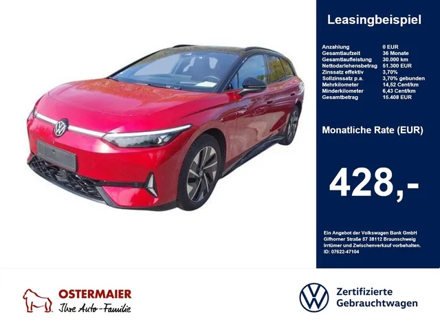 Volkswagen ID.7 Tourer GTX 340PS VOLL! AHK.PANO.HEAD-UP.ARE