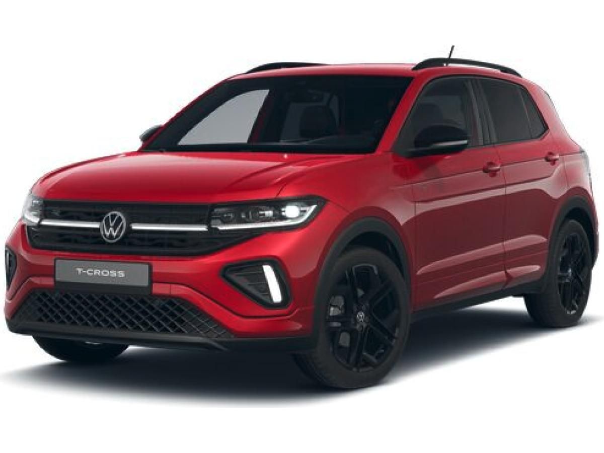 Volkswagen T-Cross 1.0 TSI DSG R-LINE BLACK STYLE *AHK*SOUND* inkl. Winterräder und Garantie Leasing