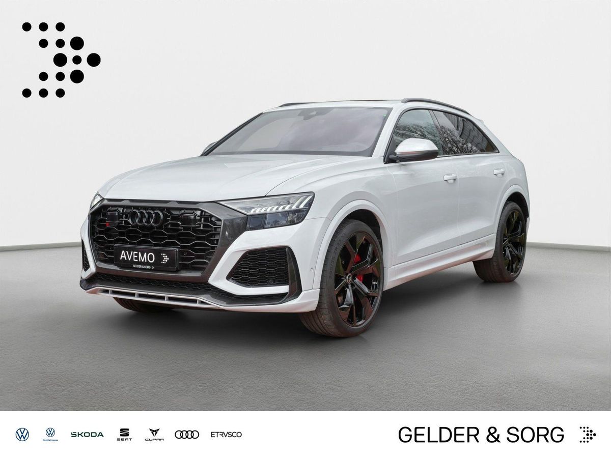 Audi RS Q8 AHK*Keramik*Pano*305 km/h*Sitzbel.*Massage Leasing