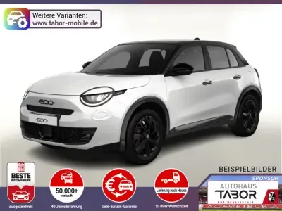 Fiat 600 Street Klimaaut. LED CarP PDC Keyl 18Z Black Leasing