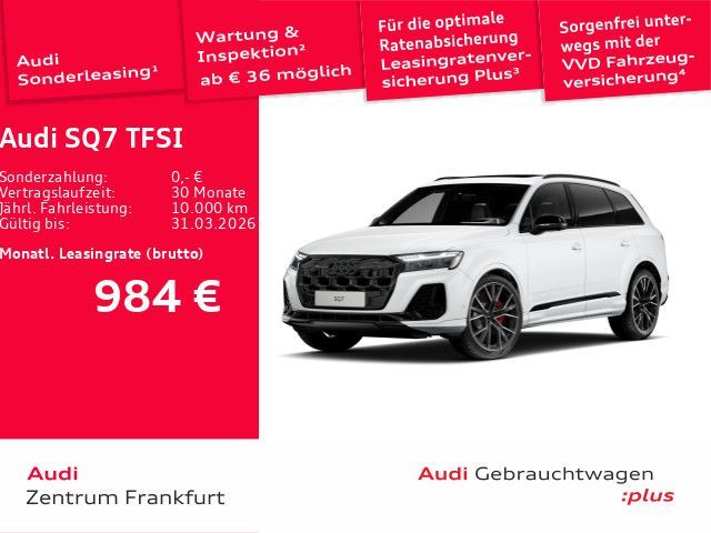 Audi SQ7 TFSI quattro tiptronic HD Matrix-LED Panoram Leasing