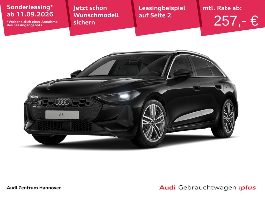 Audi A5 Avant 2.0 TFSI e quattro virtual cockpit plus Leasing