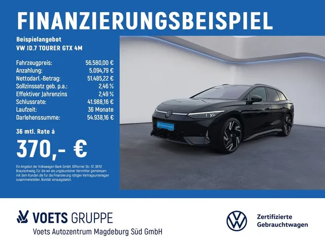 Volkswagen ID.7 TOURER GTX 4M IQ-LIGHT+DCC+AHK+EASY O+AREA