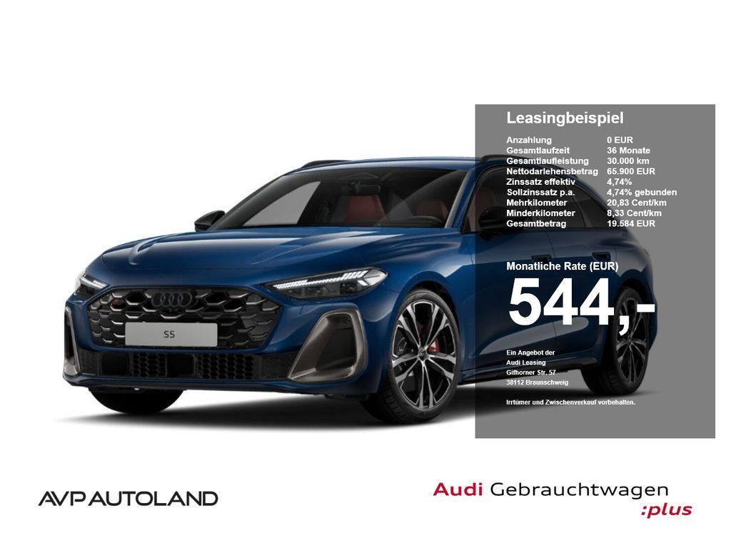 Audi S5 Avant TFSI quattro S tronic edition one AHK Leasing