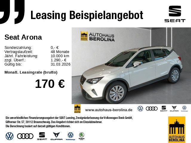 Seat Arona 1.0 TSI Road Edition DSG *NAV*GRA*PDC*SHZ* Leasing