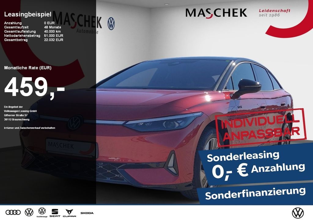 Volkswagen ID.7 GTX 86 kWh Sonderleasing AHK Harman DCC Mem Leasing