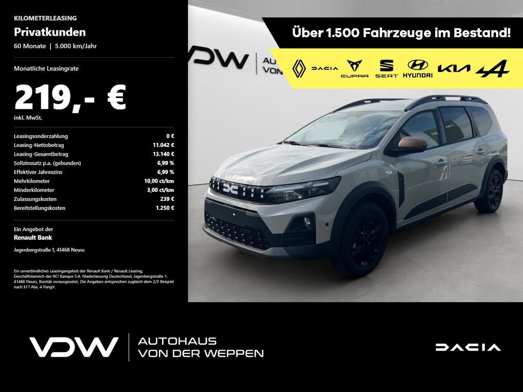Dacia Jogger Extreme Eco-G 120 auto Leasing