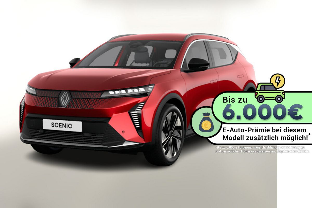 Renault Scenic E-TECH Techno 170 Comfort Range el Heckkl Leasing privat Leasing