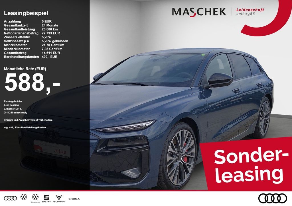 Audi S6 Avant e-tron UPE120 AHK HUD Pano Matrix B&O L Leasing