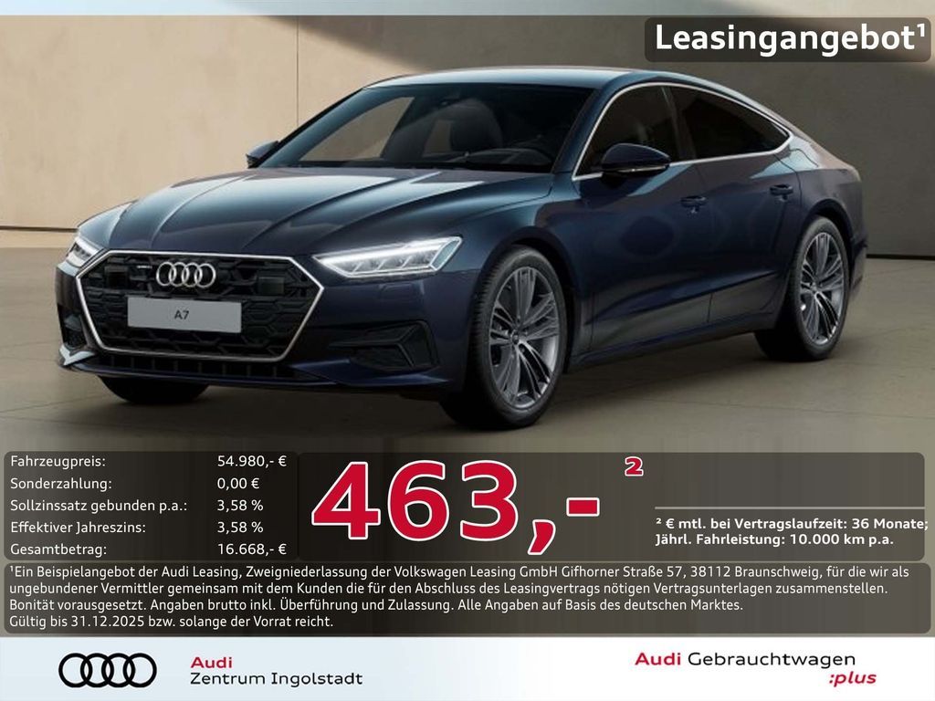 Audi A7 Sportback 50 TFSI e qu 20