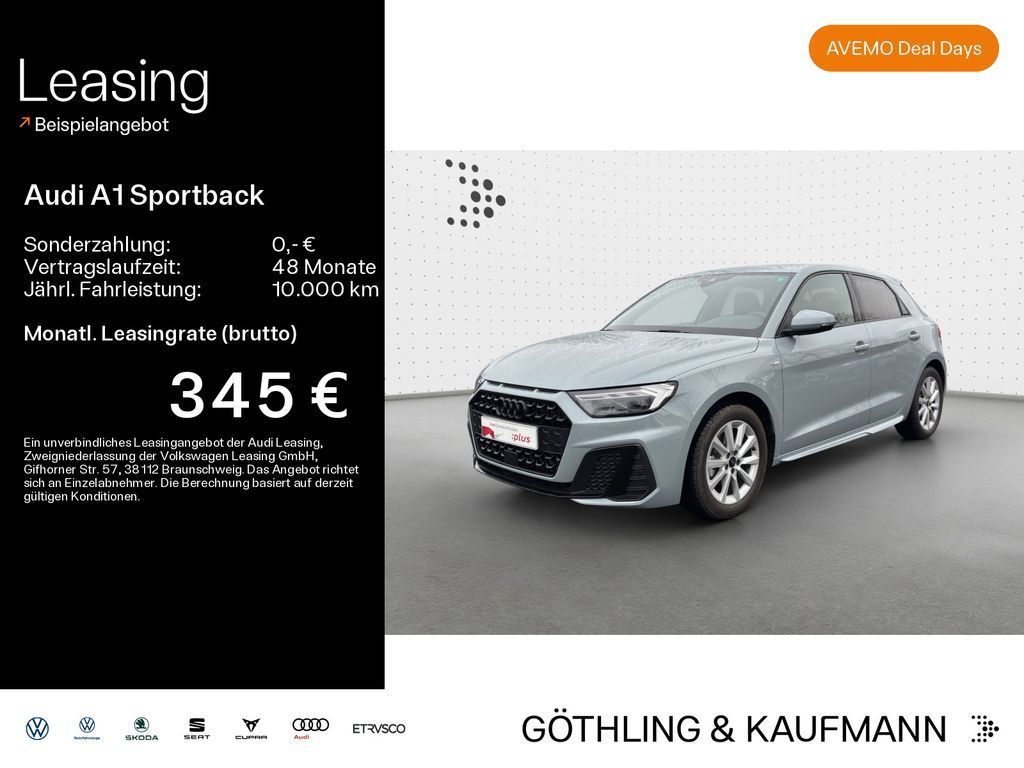 Audi A1 Sportback S line 35 TFSI 110(150) kW(PS) S tr Leasing
