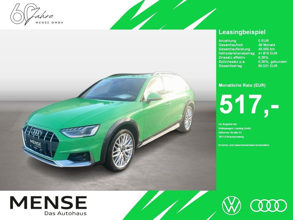Audi A4 allroad 50 TDI quattro S tronic Matrix|HUD|SD Leasing